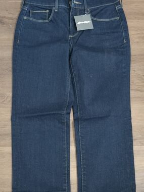 Eddie Bauer Indigo Straight Leg Jeans Size 4